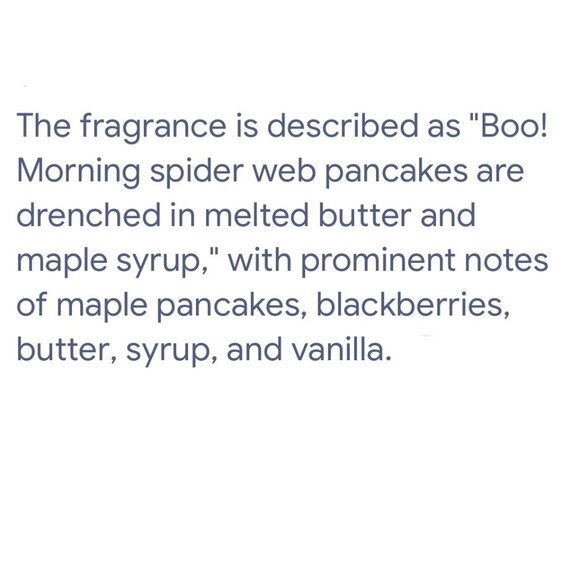 Goose Creek Spider Web Pancakes 3 Wick Candle New - Picture 6 of 7